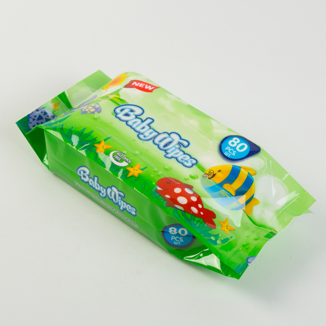 أفضل مبيعات يمكن التخلص منها 80pcs مناديل رطبة خالية من الكحول